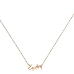 Calligraphic Name Necklace from 925 Sterling Silver | Personalized Gift