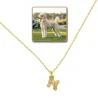 Silver gold plated pendant border with photo engraving, stainless steel chain + date on the back