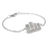Silver platinum plated bracelet with engraving of children's drawing, stainless steel chain