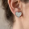 Earrings with Photo Engraving | Personalized Jewelry