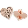 Earrings with Photo Engraving | Personalized Jewelry