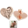 Earrings with Photo Engraving | Personalized Jewelry