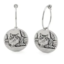 Earrings with Photo Engraving | Personalized Jewelry