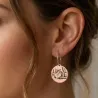 Earrings with Photo Engraving | Personalized Jewelry