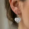 Earrings with Photo Engraving | Personalized Jewelry