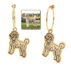 Earrings with Photo Engraving | Personalized Jewelry