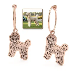 Earrings with Photo Engraving | Personalized Jewelry