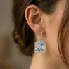 Earrings with Photo Engraving | Personalized Jewelry