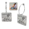 Earrings with Photo Engraving | Personalized Jewelry
