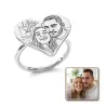 Personalized Photo Ring | 925 Sterling Silver Custom Gift