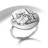 Personalized Photo Ring | 925 Sterling Silver Custom Gift