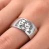 Personalized Photo Ring | 925 Sterling Silver Custom Gift