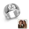 Personalized Photo Ring | 925 Sterling Silver Custom Gift