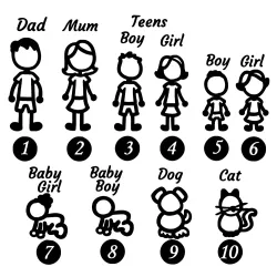 Ασημένιο επιπλατινωμένο βραχιόλι με την οικογένειά σας, φιγούρες  περίγραμμα