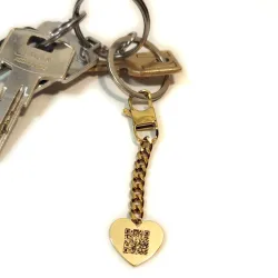 QR Code Keychain | Personalized Interactive Gift