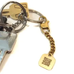 QR Code Keychain | Personalized Interactive Gift