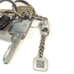 QR Code Keychain | Personalized Interactive Gift