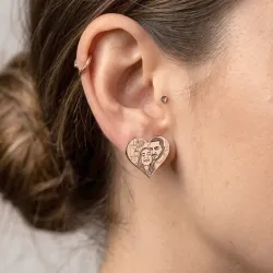 Σκουλαρίκια με Χάραξη Φωτογραφίας | Προσωποποιημένα κοσμήματα