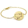 Engraved Country Map Bracelet | Meaningful Jewelry