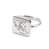 Engraved Country Map Ring | Meaningful Unique Style