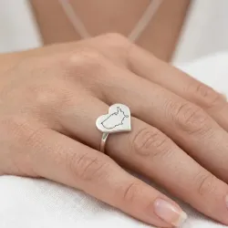 Engraved Country Map Ring | Meaningful Unique Style