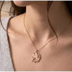 Calligraphic Name Necklace from 925 Sterling Silver | Personalized Gift