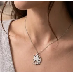 Handmade Name Necklace from Recycled Silver 925 | MY KOSMIMA