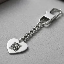 Μπρελόκ με QR Code | Προσωποποιημένο Δώρο