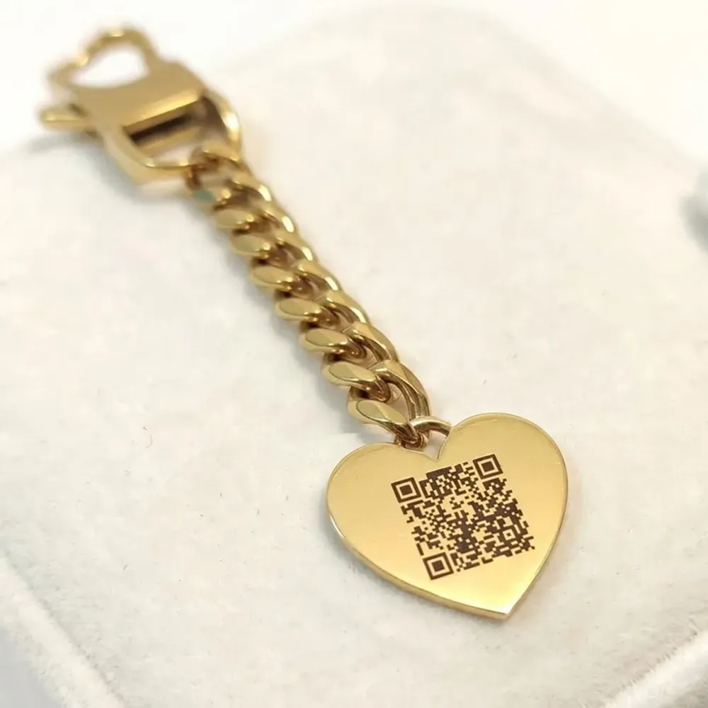 QR Code Keychain | Personalized Interactive Gift