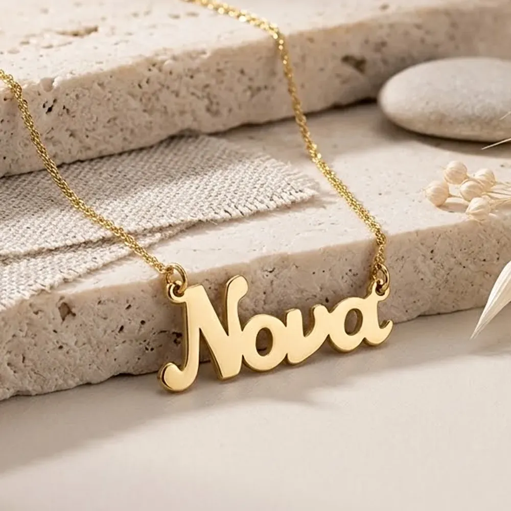 Silver Gold Plated Nona Necklace