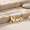 Silver Gold Plated Nona Necklace