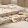 Silver rose gold plated Nona necklace