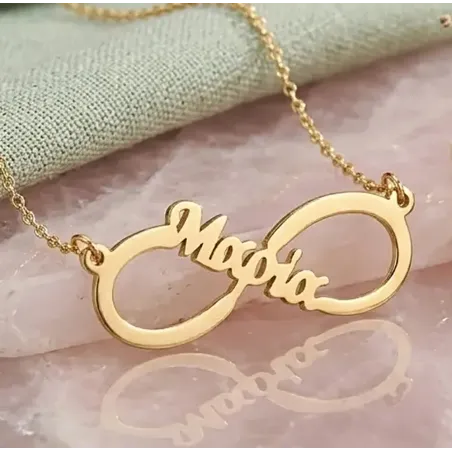 Κολιέ με Όνομα Επιχρυσωμένο 24Κ | Προσωποποιημένο Δώρο από Ασήμι 925