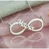 Handmade Name Necklace from Recycled Silver 925 | MY KOSMIMA