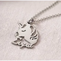 Handmade Name Necklace from Recycled Silver 925 | MY KOSMIMA