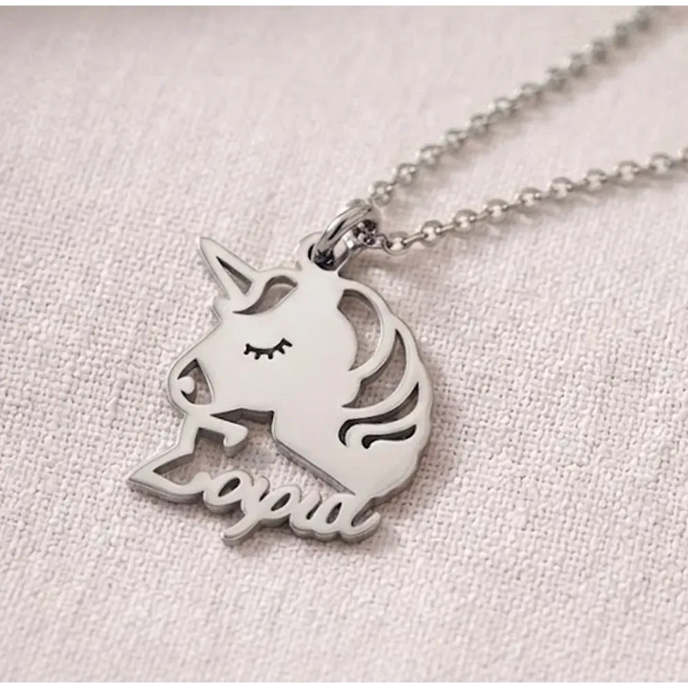 Handmade Name Necklace from Recycled Silver 925 | MY KOSMIMA