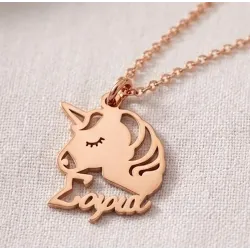 Calligraphic Name Necklace from 925 Sterling Silver | Personalized Gift