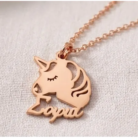 Calligraphic Name Necklace from 925 Sterling Silver | Personalized Gift