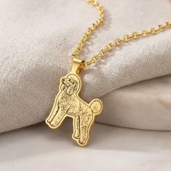 Silver gold plated pendant border with photo engraving, stainless steel chain + date on the back