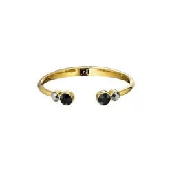 Dyrberg Kern Mate Bracelet Black Crystals - MY KOSMIMA