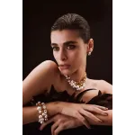 Κολιέ Dyrberg Kern Chanelia Statement Λευκές Πέρλες - MY KOSMIMA