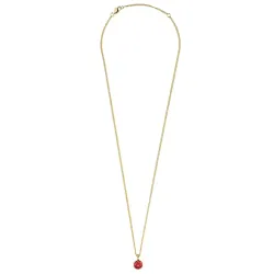 Κολιέ Dyrberg Kern Ette Κόκκινο Ruby Κρύσταλλο - MY KOSMIMA