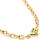 Liu Jo Gold-Plated Chunky Statement Necklace with Multiple Puffy Hearts - MY KOSMIMA