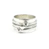 Spinner ring with monograms Spinner ring with monograms