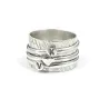 Spinner ring with monograms Spinner ring with monograms