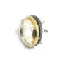 Silver ring 10mm with 3 spinners