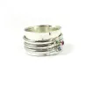 Δαχτυλίδι spinner 10mm με 3 δακτυλίους Δαχτυλίδι spinner 10mm με 3 δακτυλίους
