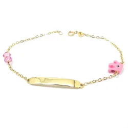 Gold K14 bracelet