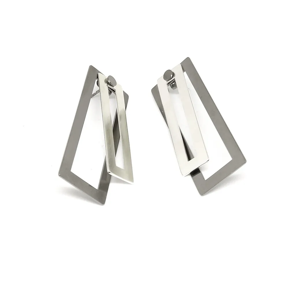 Χειροποίητα ασημένια πολυμορφικά σκουλαρίκια 10 σε 1