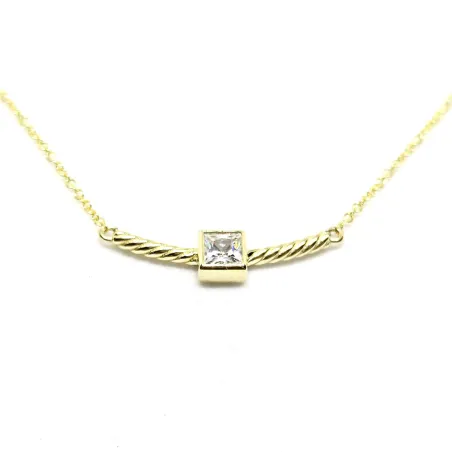Gold necklace K14